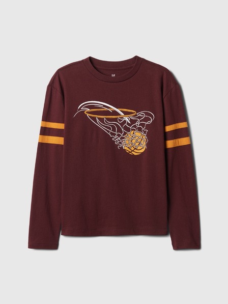 GAP Otroška bombažna majica z logotipom GAP