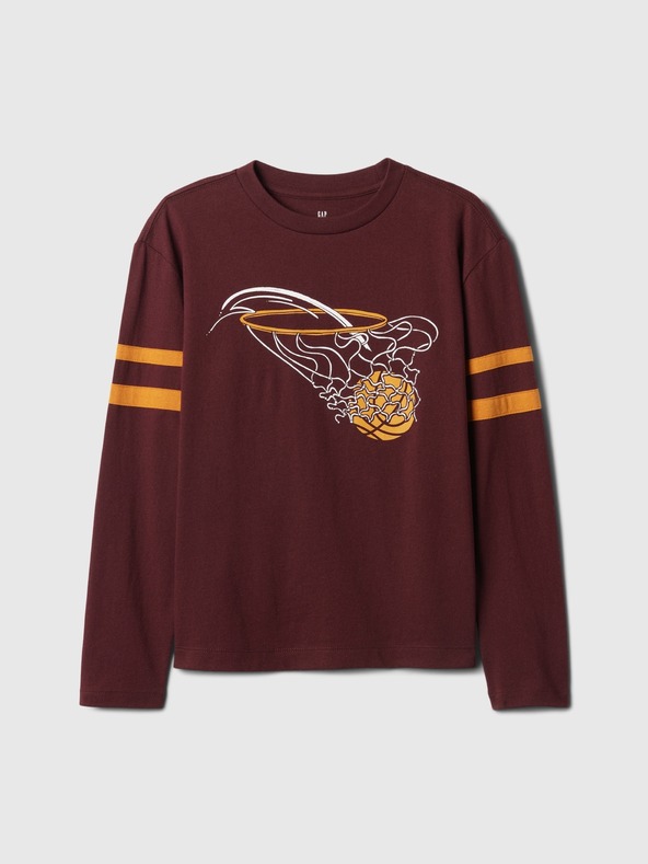 GAP Otroška bombažna majica z logotipom GAP