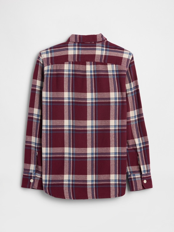 GAP Otroška flanelna majica GAP