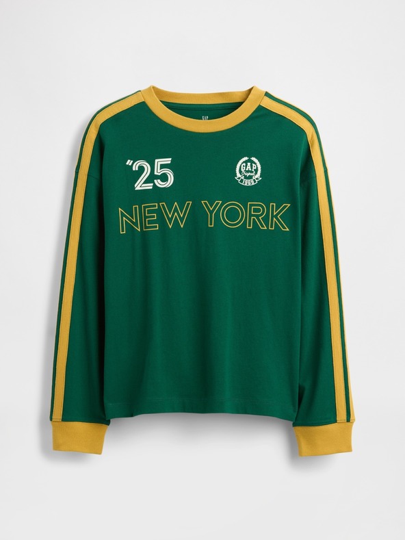 GAP Otroška oversized majica GAP