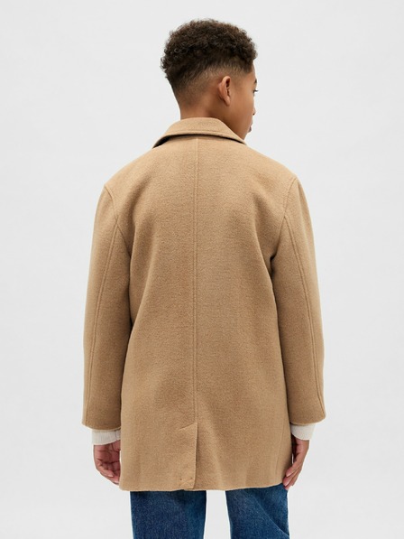 GAP Otroški plašč z volneno mešanico GAP