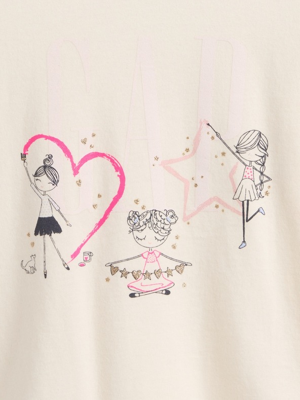 GAP Otroška majica z logotipom GAP