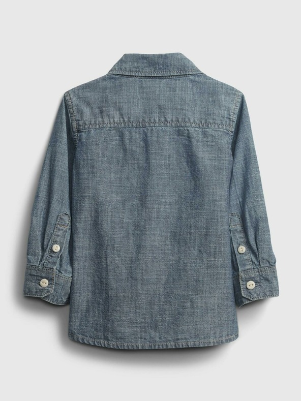 GAP Detská chambray košeľa GAP