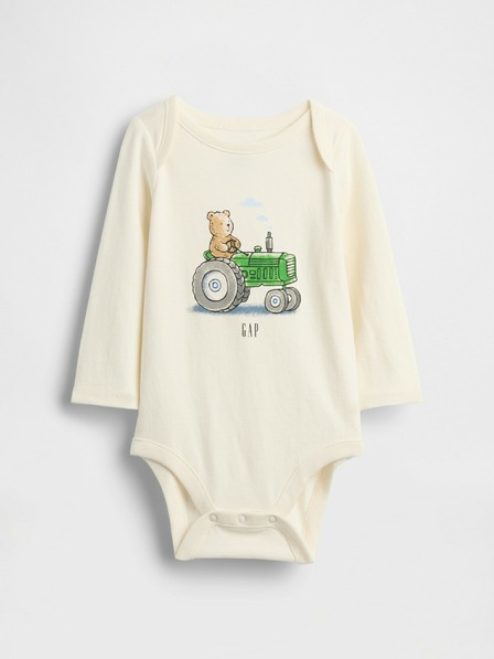 GAP Otroški bodi Gap z logotipom Gap