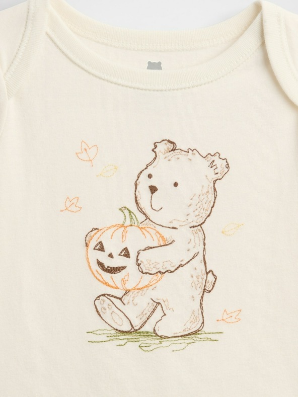 GAP Otroški bodi Gap z logotipom Gap