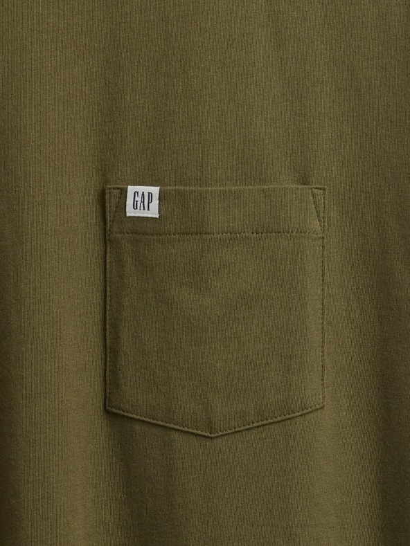 GAP Gap majica prevelike velikosti z žepom