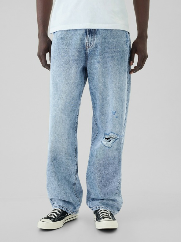 GAP Široke džins hlače Baggy Americana Unisex GAP