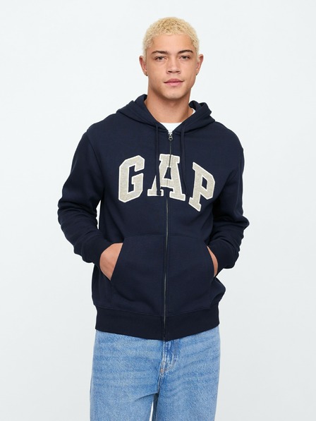 GAP Mikina z logotipom Fleece GAP