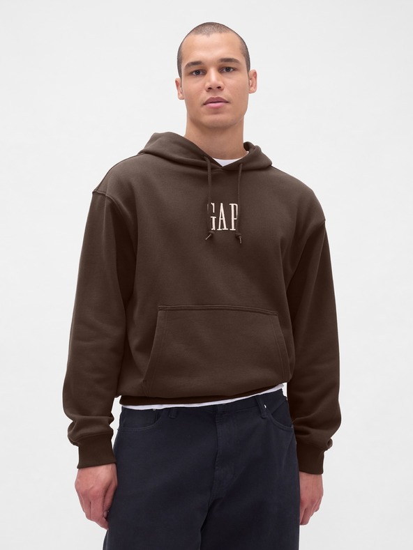 GAP Oversize mikina z logotipom Heavyweight GAP