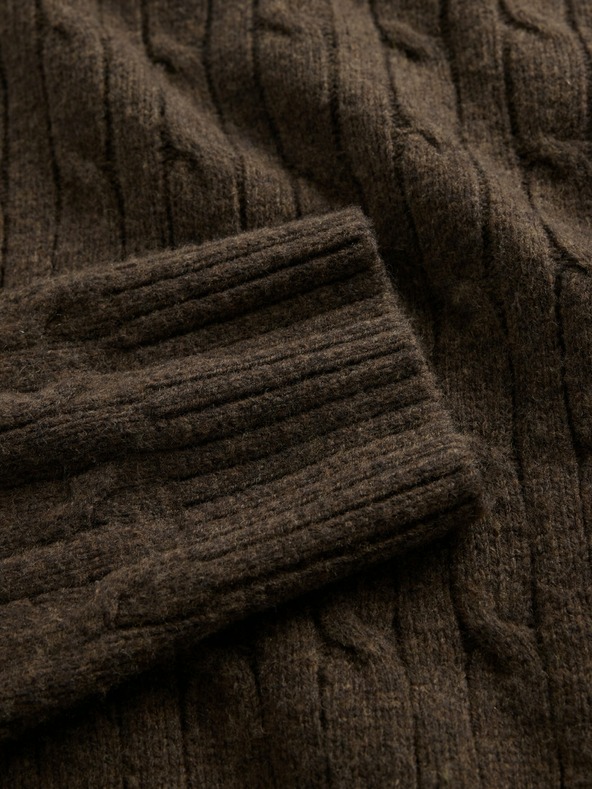 GAP Pleteni pulover iz merinove volne GAP