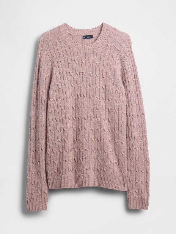 GAP Pleteni pulover iz merinove volne GAP