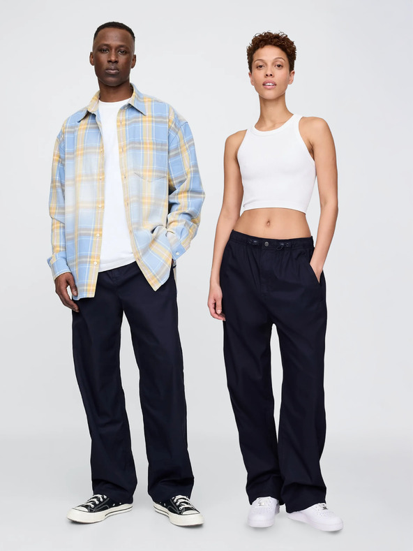GAP Vrečaste hlače s padalom za unisex GAP