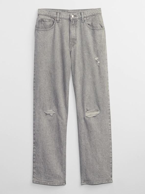 GAP Kavbojke loose Mid Rise Destructed '90s GAP