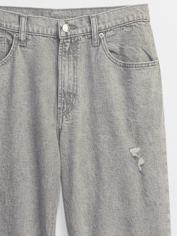 GAP Kavbojke loose Mid Rise Destructed '90s GAP