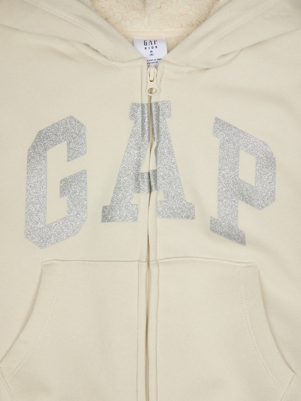 GAP Otroška topla sherpa jopa GAP