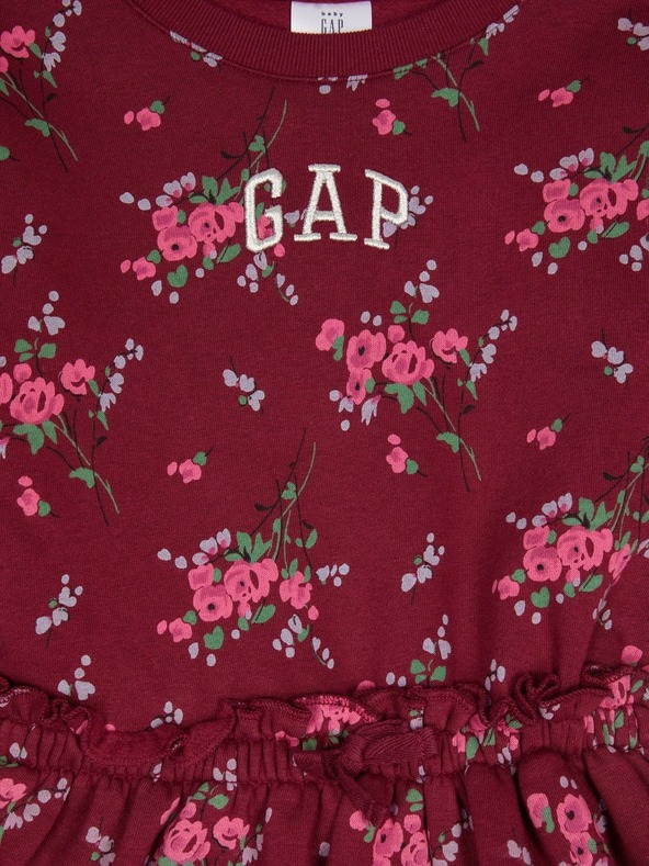 GAP Baby trenirka obleka z logotipom GAP