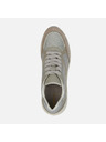 Geox Srebrne ženske superge Geox Bulmya