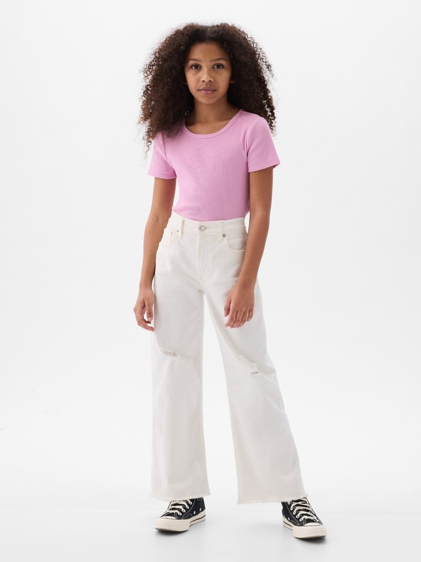 GAP Otroška bombažna majica z logotipom GAP