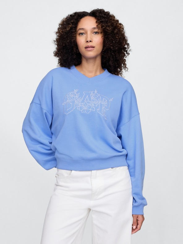 GAP Oversize pulover z logotipom GAP