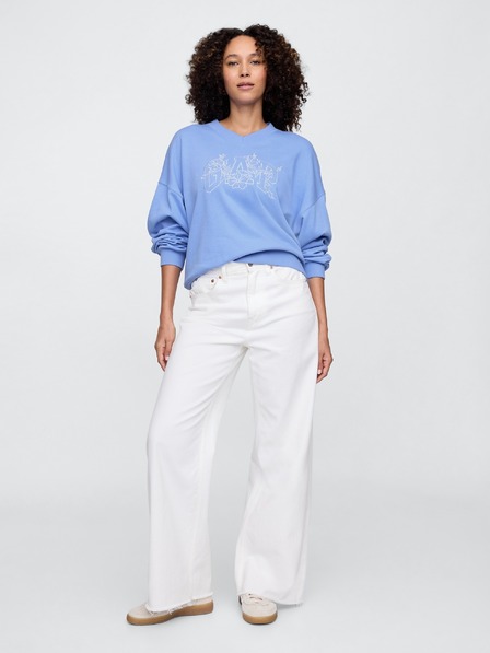 GAP Oversize pulover z logotipom GAP