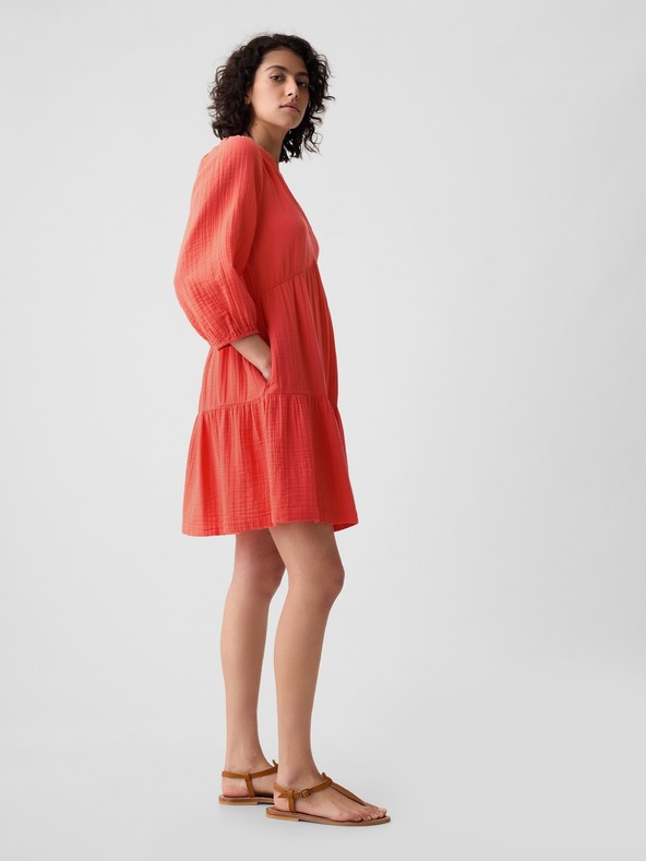 GAP Mušelinski mini obleka GAP