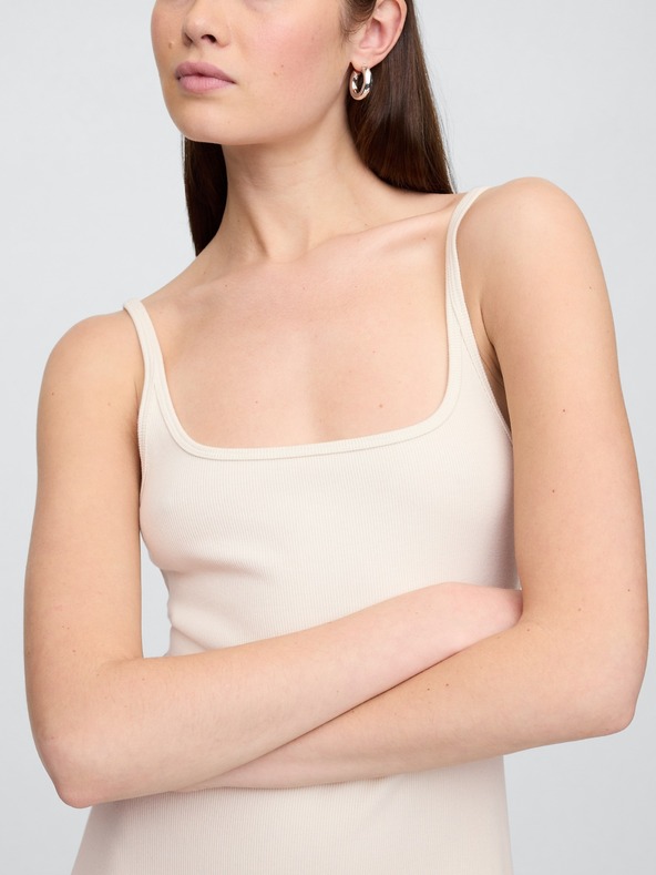 GAP Rebraste midi obleke GAP