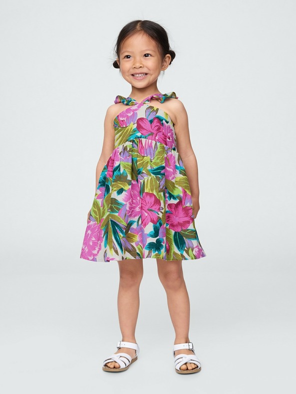 GAP Otroške lanene obleke GAP