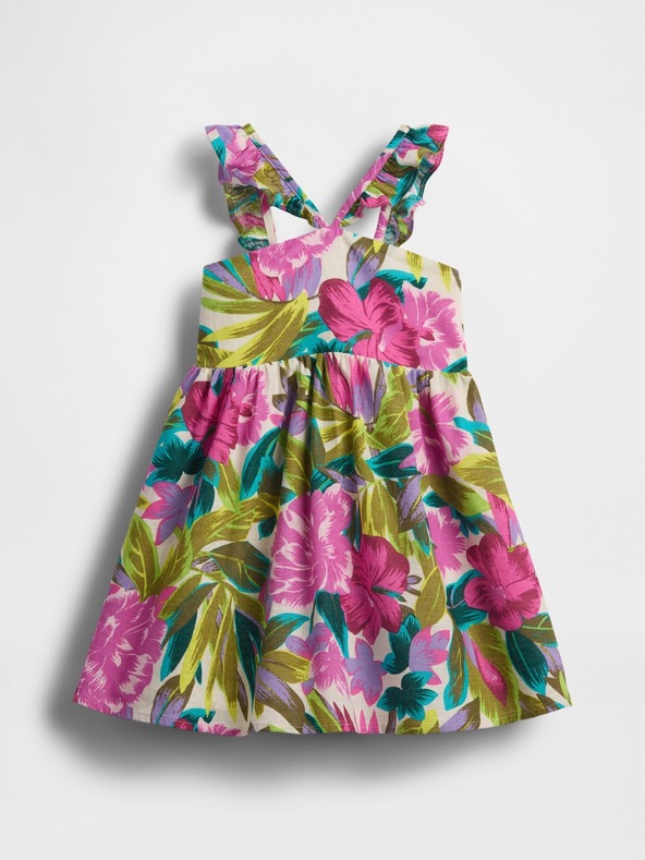 GAP Otroške lanene obleke GAP