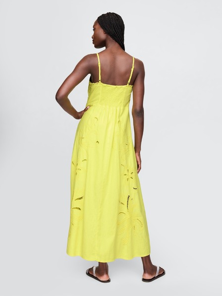 GAP Lanena maksi obleka GAP