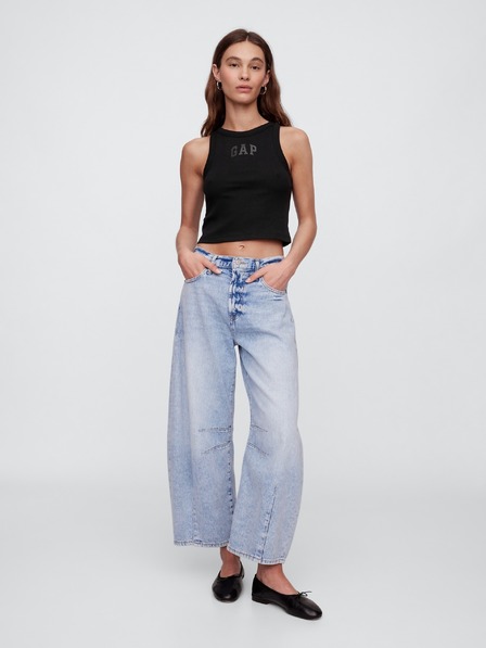 GAP Rebrasta majica z logotipom GAP