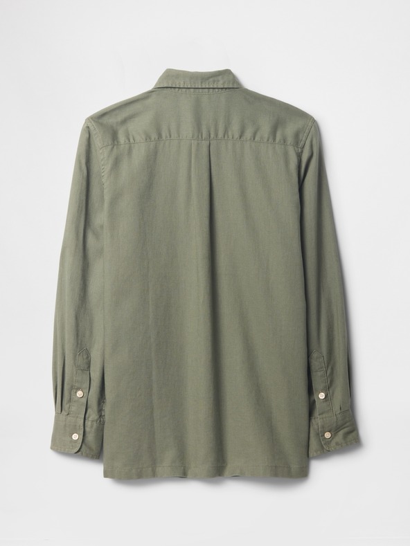 GAP Otroška platnena srajca GAP