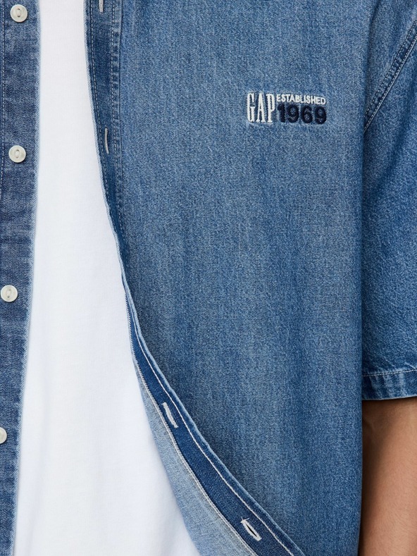 GAP Oversize džins srajca GAP