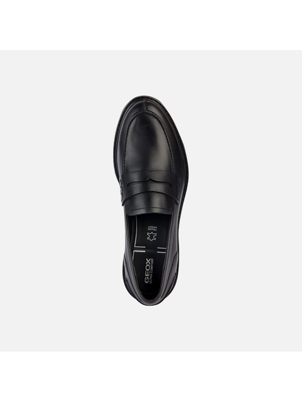 Geox Črne ženske mokasine Geox Walk pleasure