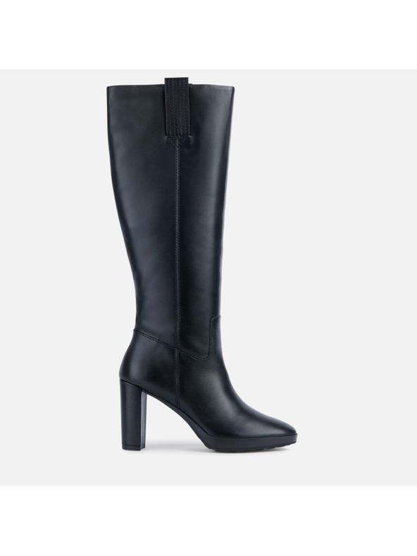 Geox Črni ženski škornji Geox Walk Pleasure 85