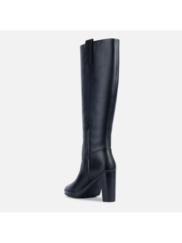 Geox Črni ženski škornji Geox Walk Pleasure 85