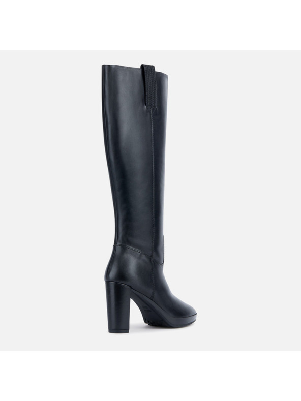 Geox Črni ženski škornji Geox Walk Pleasure 85