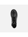 Geox Črni dekliški gležnjarji Geox Casey