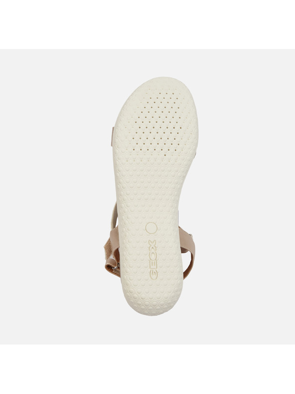 Geox Zlati ženske sandali Geox Vega