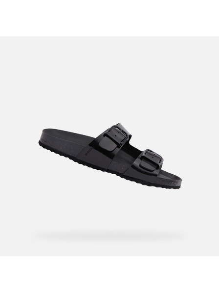 Geox Črne ženske natikače Geox Brionia R