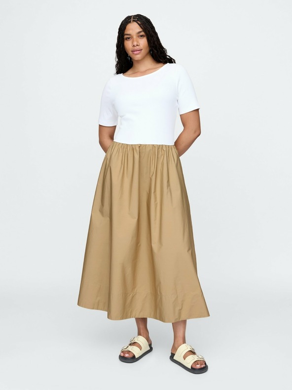 GAP Maxi obleka z žepi GAP