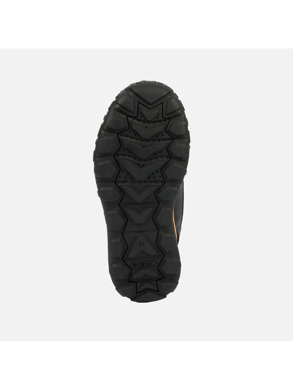 Geox Črni deški zimski čevlji Geox Trekkyup B Abx