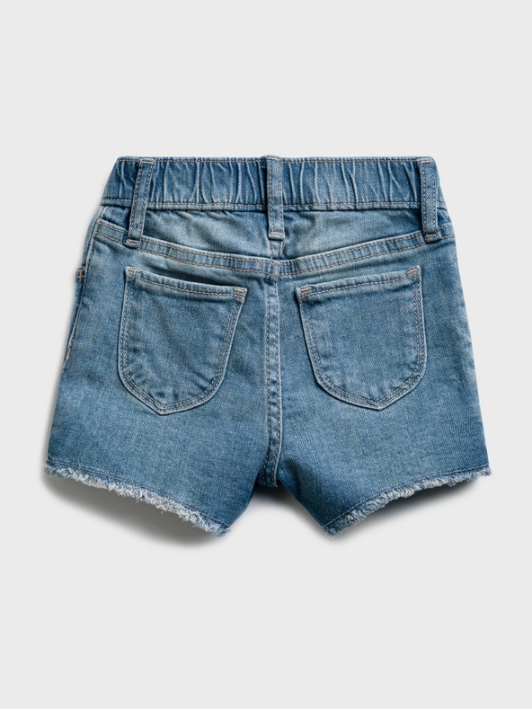 GAP Otroške jeans kratke hlače emble GAP