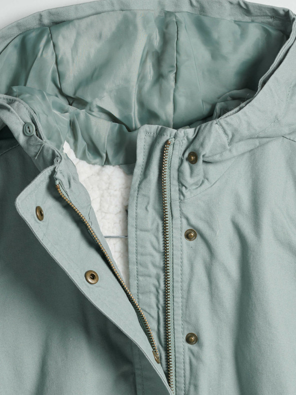 GAP Otroška topla parka jakna s kapuco GAP