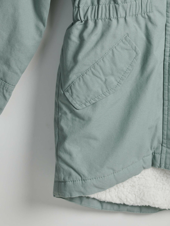 GAP Otroška topla parka jakna s kapuco GAP