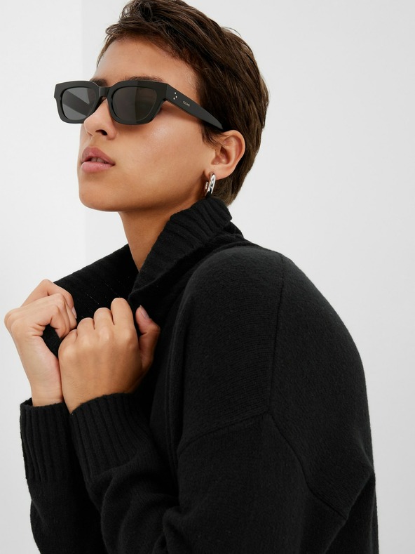 GAP Pletené mini šaty so stojačkou GAP