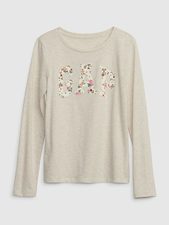 GAP Otroška majica z dolgimi rokavi GAP