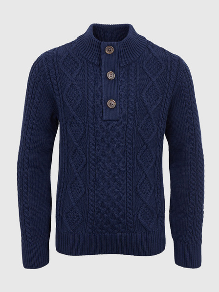 GAP Otroški pulover z vzorcem GAP