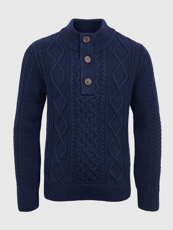 GAP Otroški pulover z vzorcem GAP