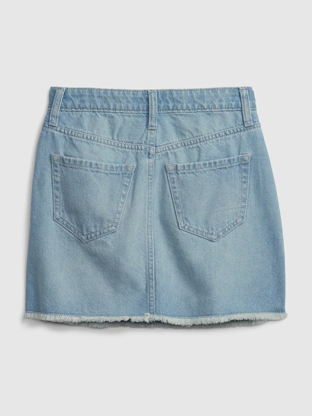 GAP Otroško jeans krilo GAP