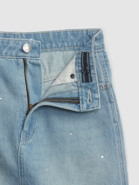 GAP Otroško jeans krilo GAP